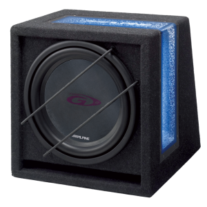 Alpine SBG-1224BR 12" Subwoofer i Kabinet 2 0HM