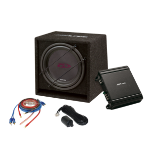 Alpine SBG-30KIT 12" Subwoofer kit med forstærker