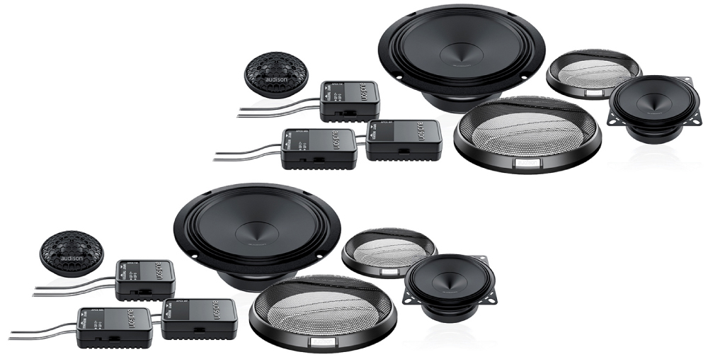 Audison Prima APK163, 3-vejs komponentsæt, 163 mm Audison Prima APK163, 3-vejs komponentsæt, 163 mm