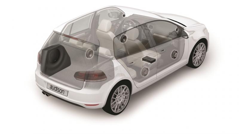 Audison Prima SoundPack til VW Golf 6 Audison Prima SoundPack til VW Golf 6