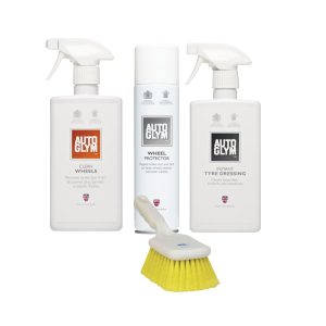 Autoglym dæk- og fælgpleje sæt med syre