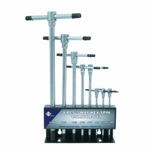 Bato T-greb stiftnøglesæt metal 2,0-10,0 mm