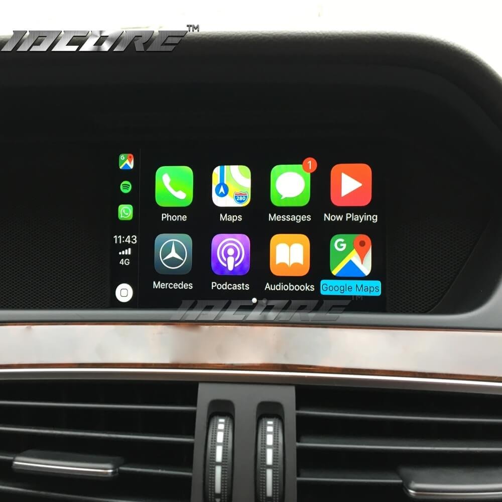 Carplay Modul Trådløst Mercedes NTG 4.5 og 4.7 system Carplay Modul Trådløst Mercedes NTG 4.5 og 4.7 system