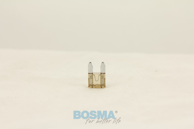 Fladsikring mini 7,5A amp, lys brun Fladsikring mini 7,5A amp, lys brun