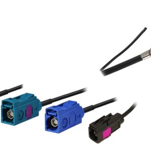 Forlængerkabel 12 m Fakra/DIN for AM/FM med phantom spænding