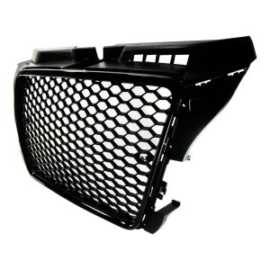 JOM Frontgrill honeycomb i mat sort til Audi A3 8P årgang 2009-2012