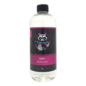 Racoon fluffy mikrofiberrensemiddel mikrofibervask 1 ltr