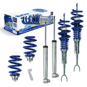 Blue Line - Gevindundervogn til Audi A6 Limousine (4F) Limousine