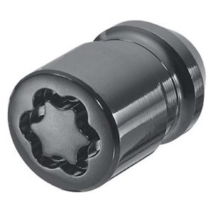 Mcgard 24214SU låsemøtrik m14x1.5 kegle - 4 stk., Sort