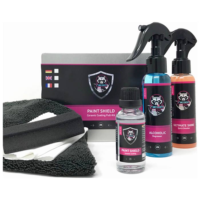 Racoon kit til lak forsegling - paint shield premium set Racoon kit til lak forsegling - paint shield premium set