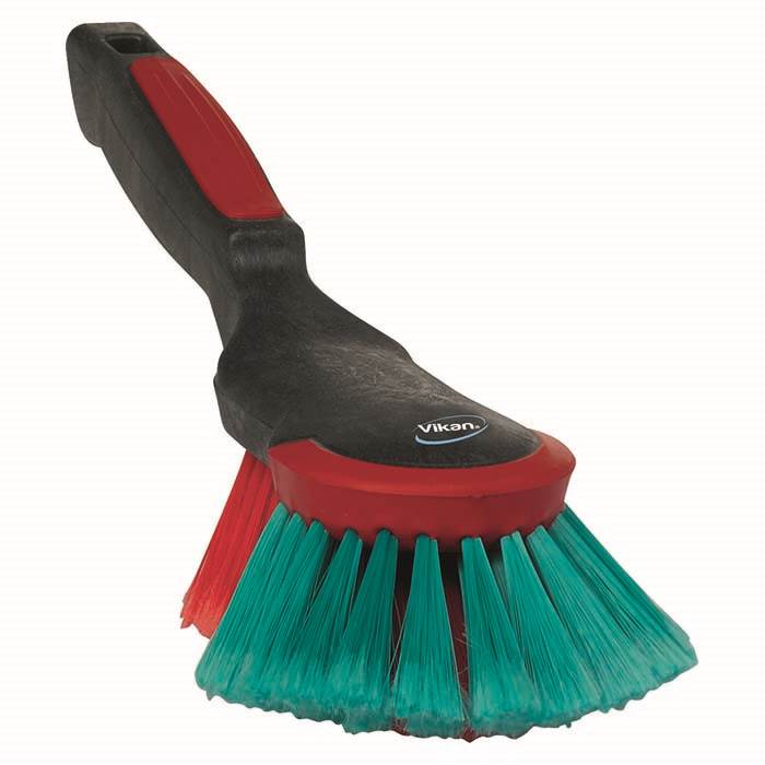 Vikan Vaskebørste med gummikant blød 32 cm Vikan Vaskebørste med gummikant blød 32 cm